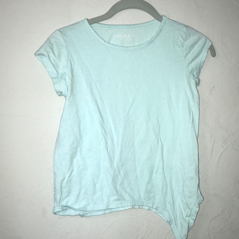 Girls Medium Light Blue T-Shirt